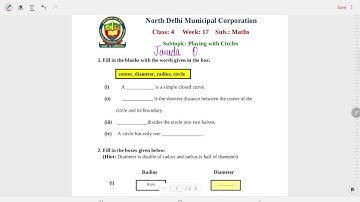 Class 4 Maths Worksheet Solution Week 17(18/10/21)