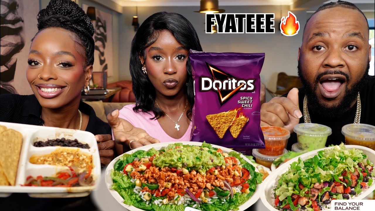 CHIPOTLE WITH DORITOS TOP TIER | MUKBANG