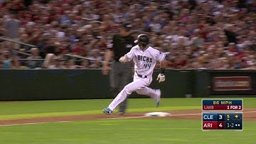 CLE@ARI: Lamb laces an RBI single to center field