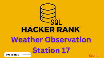 #39 Weather Observation Station 17 || HackerRank SQL solution || Hacker Rank Solutions