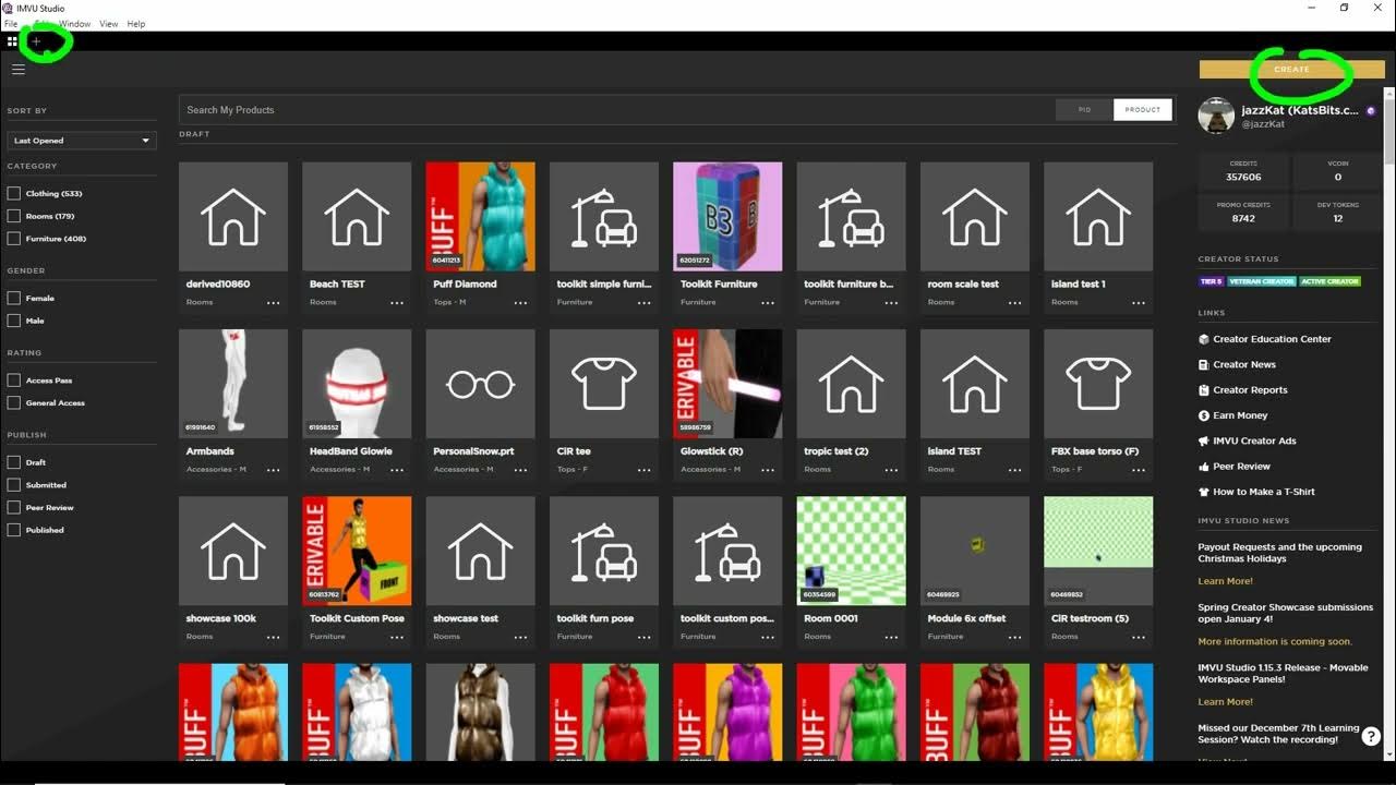 IMVU Tookit for Blender Furniture + Seats (standard) YouTube