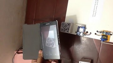 QRCode based car parking with Android app, arduino uno and IR-sensors.