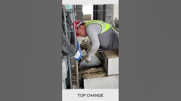 Process of beton block 200mm Laying #Goodtool #smarttool #smartwork #technology #viral #short