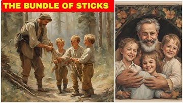 The Bundle Of Sticks Story | Unity is Strength | Moral Stories for Kids in English