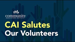 Cai Thanks Our Volunteers