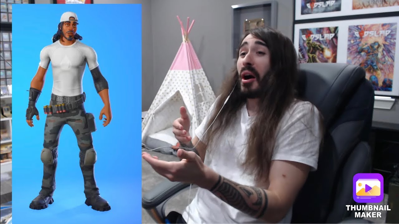 How to make the Moistcritikal (penguinz0) fortnite skin YouTube