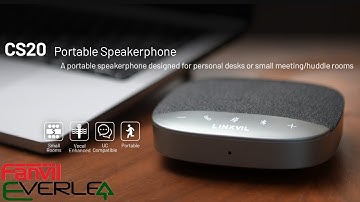 Fanvil | LINKVIL CS20 Portable Speakerphone Unboxing & Operation