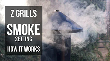 Understand the SMOKE setting on Z Grills wood pellet smoker grills