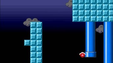 Super Mario Bros. X (SMBX) Custom Level - The Calm Night