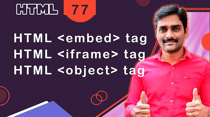 Object embed