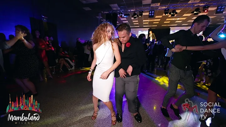 Brandon Ayala & Natasha Tia - Salsa social dancing...