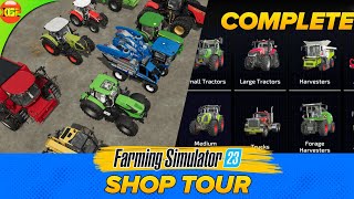 Farming Simulator 23 Shop Tour - FS23 All Vehicles screenshot 3