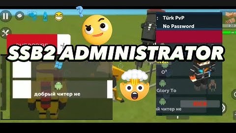 simple sandbox 2 new update 1.6.87 SSB2 administrator or hacker with new skins new robot, and more