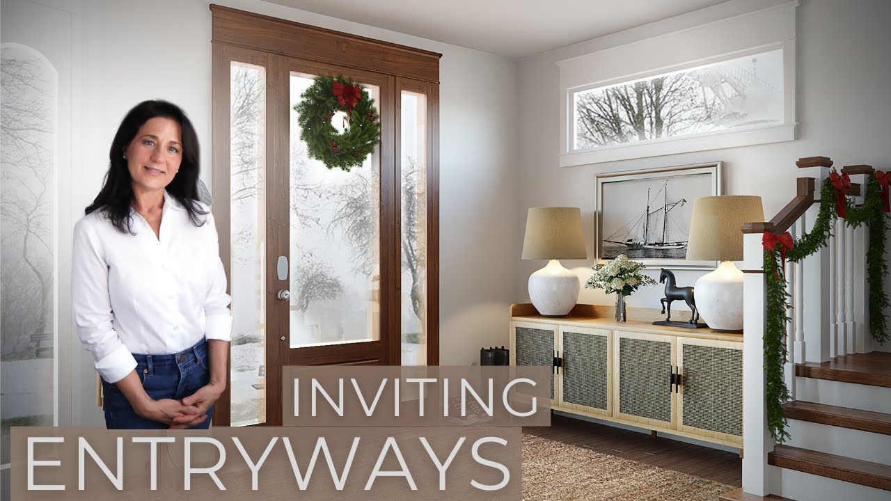 Entryway Interior Design | Room by Room Series Episode 1 - YouTube