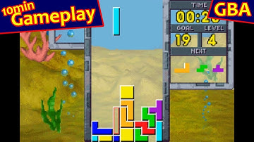 Tetris World ... (GBA) Gameplay