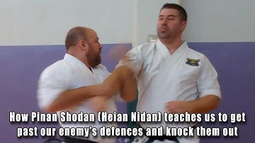 Practical Kata Bunkai: How Pinan Shodan (Heian Nidan) teaches us to get past our enemy’s defences