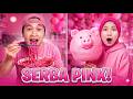 TANTANGAN MAKAN SERBA PINK | PINK FOOD MUKBANG | MAKAN SATU WARNA