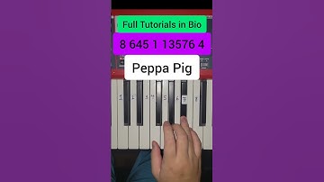 Thumbnail of Peppa Pig Theme (Easy Piano Tuto)