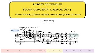 : Schumann, Piano Concerto in A minor Op.54 [Piano Part] (Alfred Brendel + Claudio Abbado)