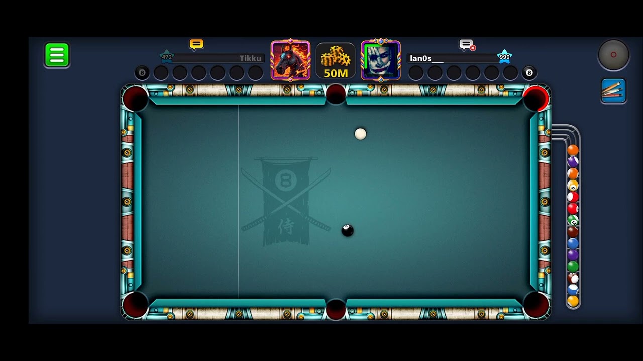 8 Ball pool Epic Game Play 472 Vs 999 - YouTube