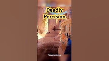 AK47 Art on Anubis 🎯 Lvl 10 moves only! #cs2  #кс2 #csgoskins