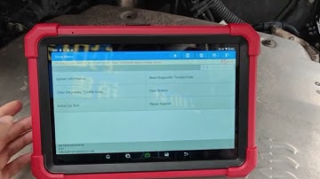 LAUNCH X431 PAD V ELITE: DAF XG+530 Cylinder Compression Check