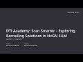 Scan Smarter: Barcoding Solutions in Hexagon EAM