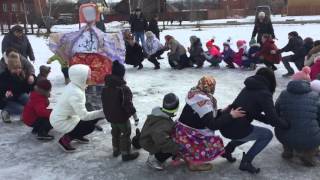 Празднование Масленицы 2016 в ЖСТИЗ &quot;Бережки&quot;