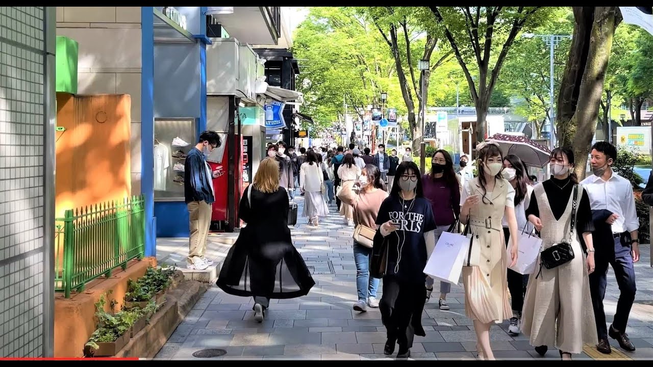 Tokyo's  home of modern high-end fashion Omotesando