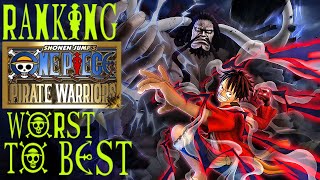 Ranking Every One Piece Pirate Warriors Game From Worst To Best! (Top 4)