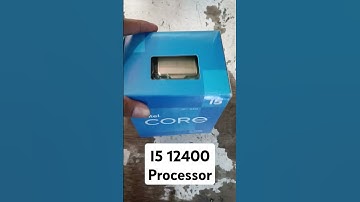 intel i5 12400 processor #unboxing