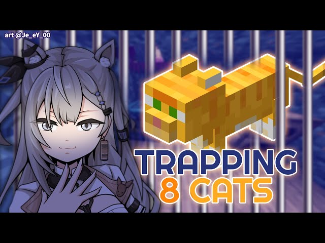 Building My CAT DUNGEON in Minecraftのサムネイル