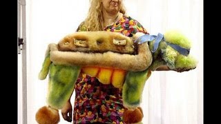 ninja turtle dog costume michelangelo