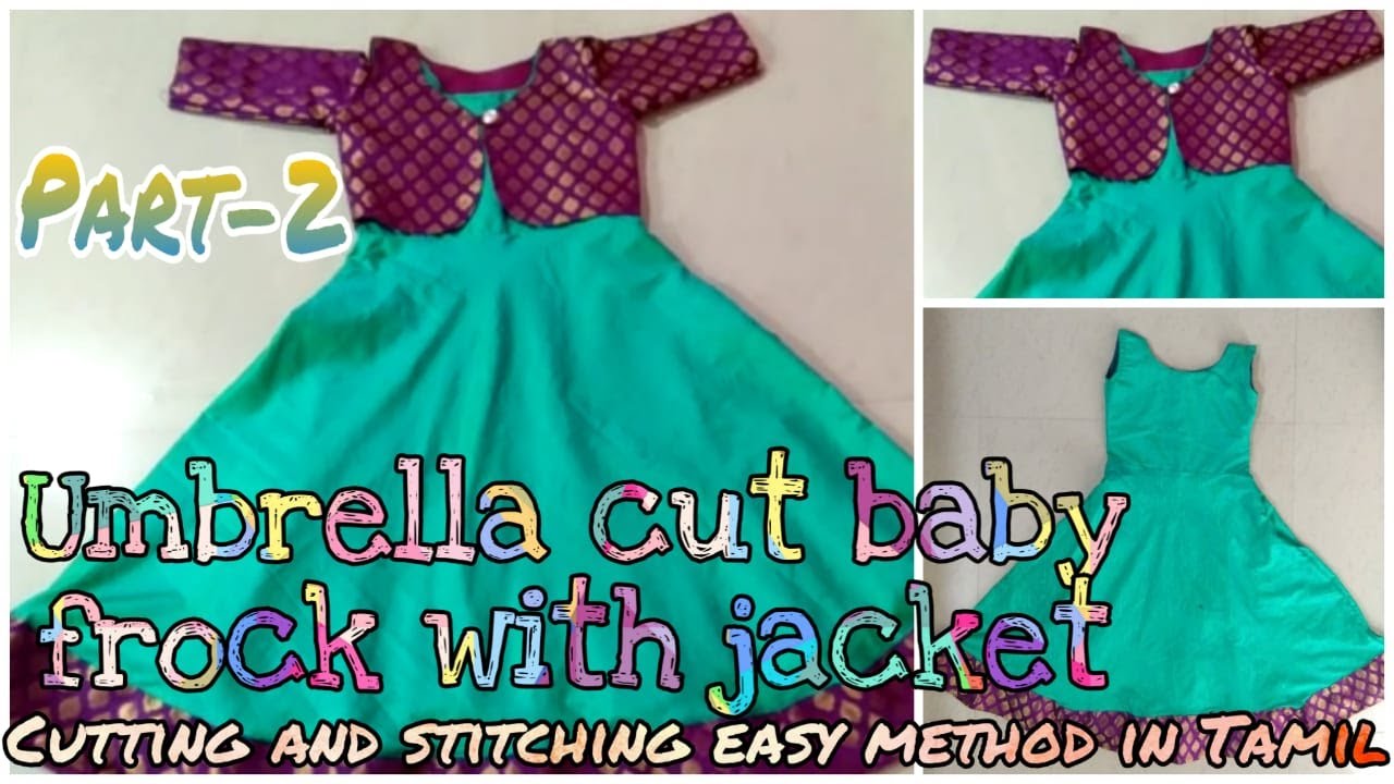 Diy: Baby Fish Cut Gown ~ Mermaid cutting stitching ~ Tail cut Gown ~ Diy  Baby Gown dress - YouTube