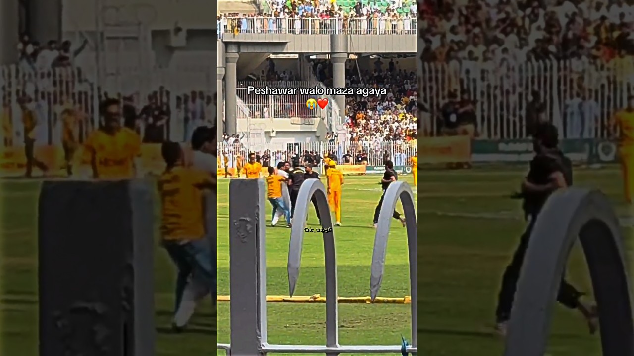 Babar Azam Craze In Peshawar Stadium 