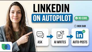 How to Automate LinkedIn Posts With AI (No Code Tutorial 2026)