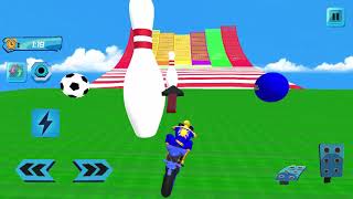 Superhero Tricky bike race - người nhện đua xe máy - Kênh thiếu nhi cho các bé vui vẻ giải trí screenshot 5
