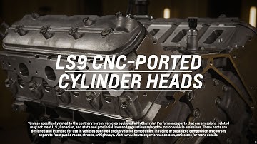 Chevrolet Performance - LS9 CNC-Ported Cylinder Heads Information & Specs