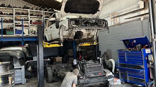 DISCOVERY 4 / 4.5 BODY OFF JOB ENGINE CHANGE SWAP 3.0 DIESEL SDV6 TDV6 HOW TO / GUIDANCE 306DT