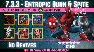MCOC: Act 7.3.3 - Paradox, Entropic Burn, Quantum Entangle, Spite - Spiderman Stark Enhanced -