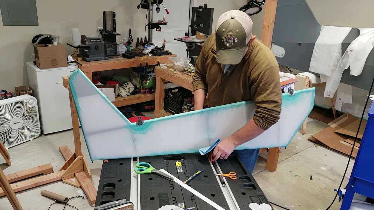 Covering a Rans S20 Elevator using Stewart Systems YouTube