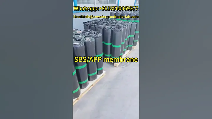 Sbs App Modified Bitumen Waterproof Membrane manufacturer