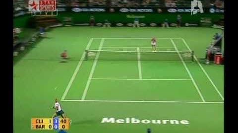 2007 Australian Open R1 Kim Clijsters vs Vasilisa Bardina