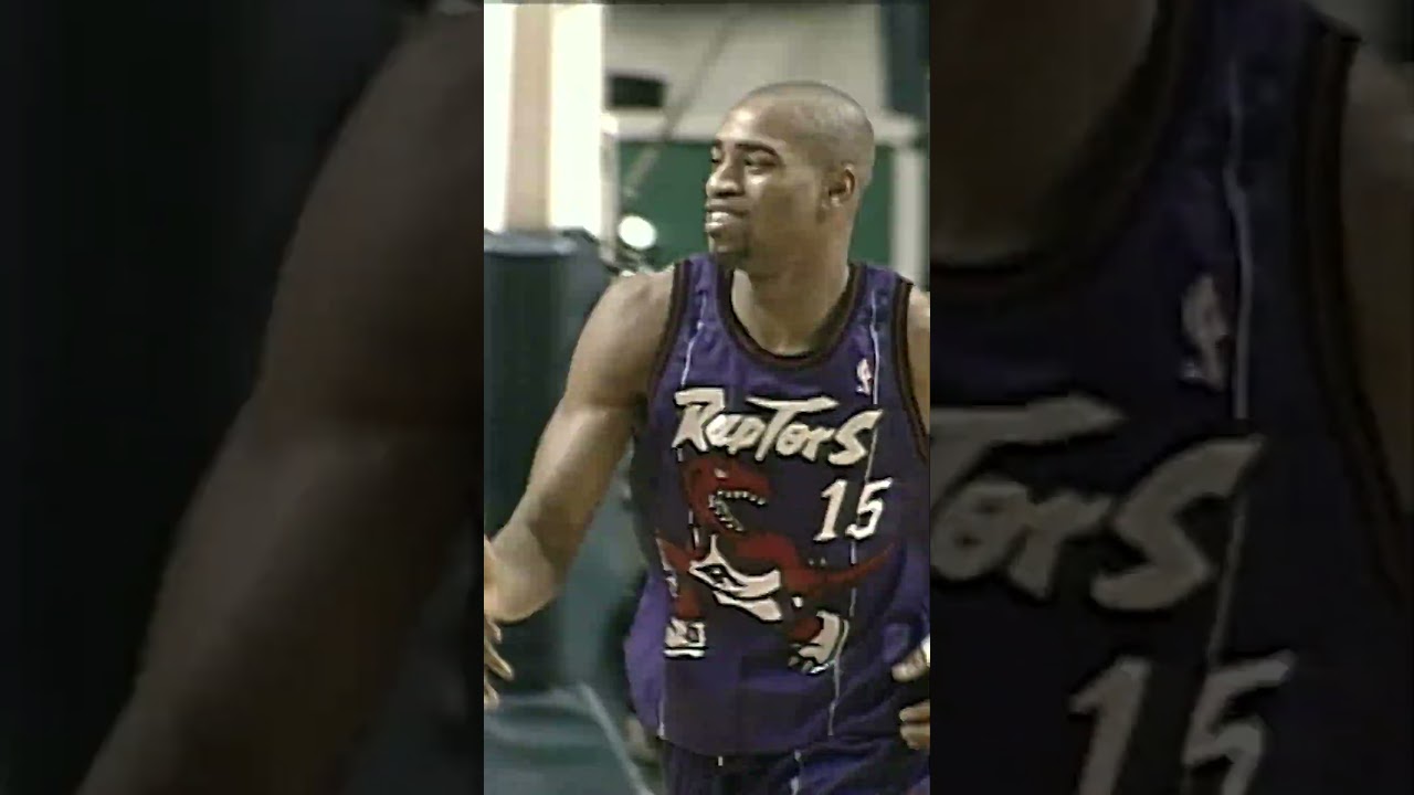 Vince Carter rookie season recap 🎥
