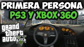 GTA 5 ONLINE 1.18 - TRUCO PRIMERA PERSONA EN PS3 Y XBOX 360 - PRIMERA PERSONA GTA V ONLINE 1.18