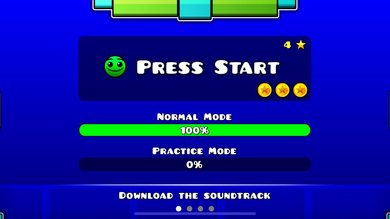 Geometry Dash SubZero - "Press start”, [all coins]