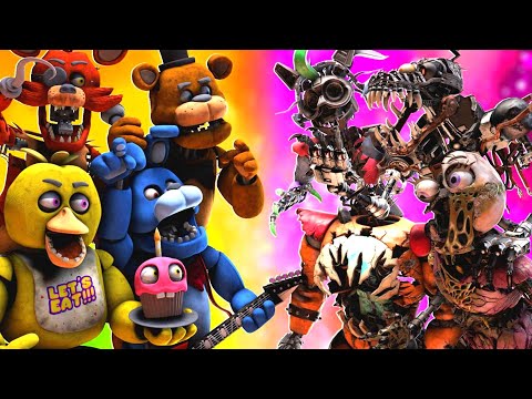 FNaF Movie vs Security Breach Ruin