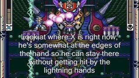 Megaman X buster only tutorial finale