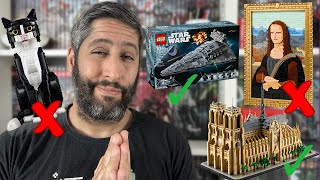 LEAKS LEGO Simba, Notre Dame UNE REUSSITE, Le MASSACRE de la Joconde et le Chat CREEPY!