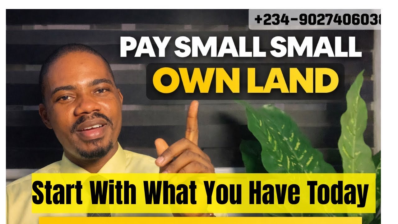 Own Land Without Paying Full Cash | Flexible Payment Plans Explained | Invest in Enugu State 